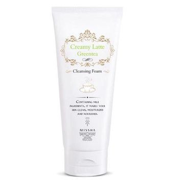 Missha Creamy Latte Green Tea 172 ml Temizleme Köpüğü
