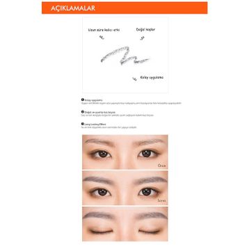 Missha Perfect Eyebrow Styler Gray Kaş Kalemi