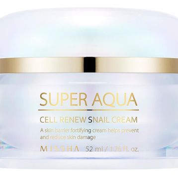 Missha Salyangoz Özlü 52 ml Super Aqua Cell Renew Snail Cream Nemlendirici Aydınlatıcı Krem