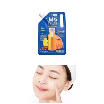 Missha Skin Fitness 10 g Talks Vegan Squeeze Pocket Sleeping Maske