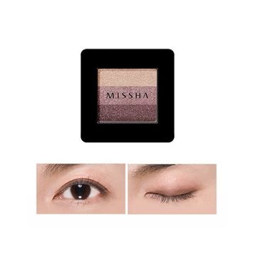 Missha Triple Shadow 01 Brownie Pink Göz Farı