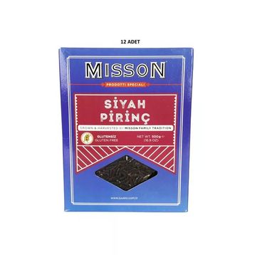 Misson 500 gr Siyah Pirinç