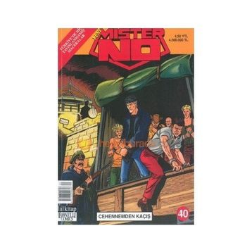 Mister No Sayı - 40 Cehennemden Kaçış