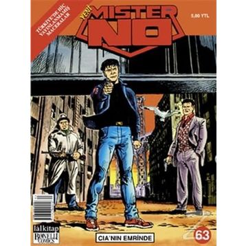 Mister No Sayı 63 CIA' nın Emrinde