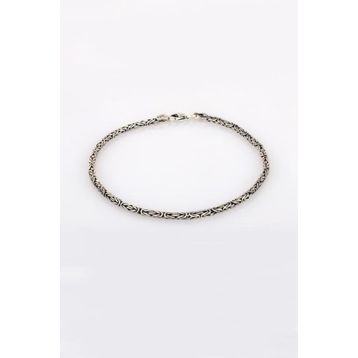 Mistik Silver Kral Erkek Gümüş Bileklik