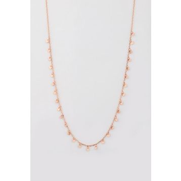 Mistik Silver Sallanıtı Pullu Gümüş Kolye