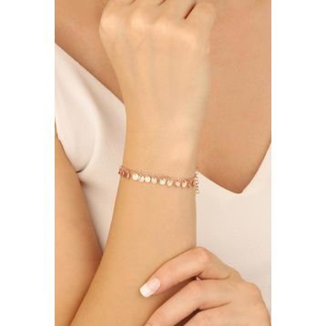 Mistik Silver Sallantılı Dövme Pullu Gümüş Bileklik