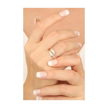 Mistik Silver Taşlı Gümüş Yaprak Yüzük