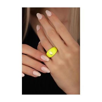 Mistik Silver Taşsız Mineli Oval Gümüş Yüzük