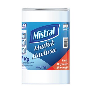 Mistral 1 kg Perforeli 2 Katlı Kağıt Havlu
