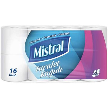 Mistral 2 Katlı 16'lı Tuvalet Kağıdı