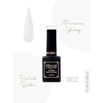 Misyul 002 UV LED 15 ml Kalıcı Oje