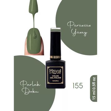 Misyul 155 UV LED 15 ml Kalıcı Oje
