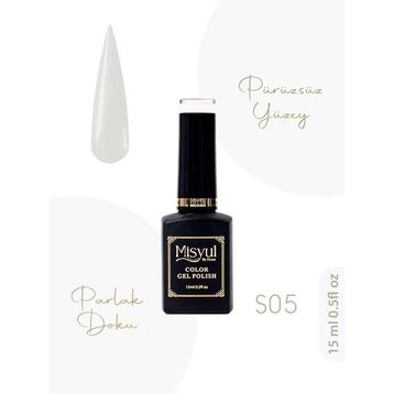 Misyul S05 UV LED 15 ml Kalıcı Oje