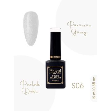 Misyul S06 UV LED 15 ml Kalıcı Oje
