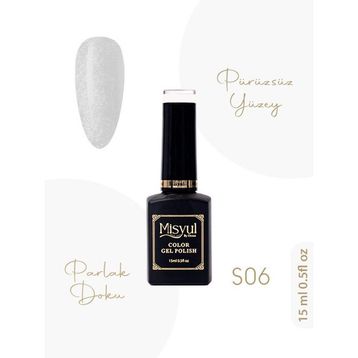 Misyul S06 UV LED 15 ml Kalıcı Oje
