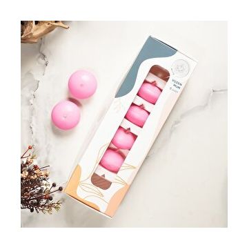 Mitr Pembe Suda Yüzen Mum