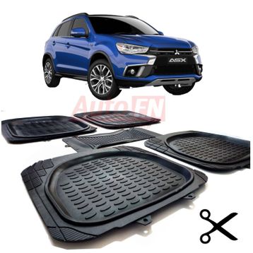 Mitsubishi Asx 3D Havuzlu Paspas