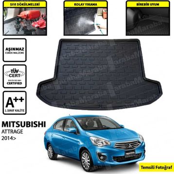 Mitsubishi Attrage 2014 Sonrası Bagaj Havuzu