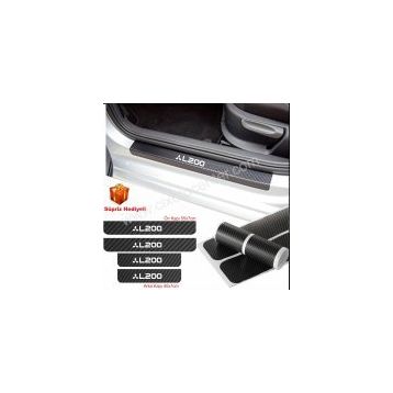 Mitsubishi L200 4 Adet Karbon Kapı Eşiği Sticker