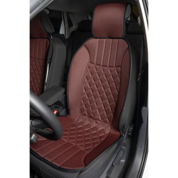 Mitsubishi Lancer Evolution Elegance FS Bordo Siyah Ön 2'li Oto Koltuk Minderi Set