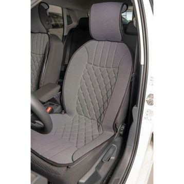 Mitsubishi Lancer Evolution Elegance FS Gri Ön 2'li Oto Koltuk Minderi Set