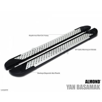 Mitsubishi Outlander 2007 Üzeri Almond Yan Basamak