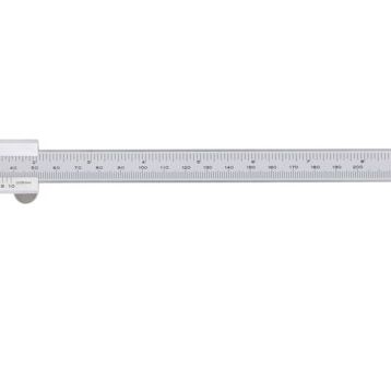 Mitutoyo 530-114 0-200-0.05 mm Verniyerli Metrik Kumpas