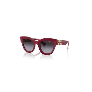 Miu Miu 01YS 16H09S 51 Bordo Çekik Çerçeve Kadın Güneş Gözlüğü