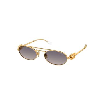Miu Miu 54ZS 5AK30C 53 Altın Unisex Güneş Gözlüğü