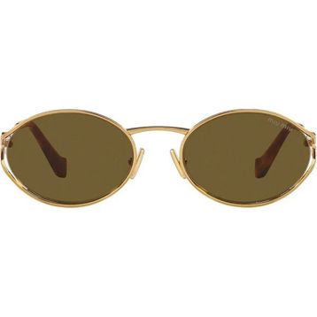 Miu Miu MU52YS 7OE01T 54 Altın Kadın Güneş Gözlüğü