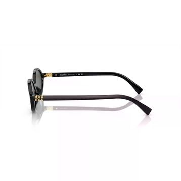 Miu Miu Regard MU 04ZS 1AB5S0 50 Black-Dark Grey Kadın Güneş Gözlüğü