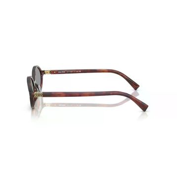 Miu Miu Regard MU 04ZS 21C40O 50 Havana Mahogany-Grey Kadın Güneş Gözlüğü