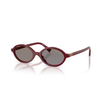 Miu Miu Regard MU 04ZS 21I80Q 50 Opaline Bordeaux-Dark Grey Kadın Güneş Gözlüğü
