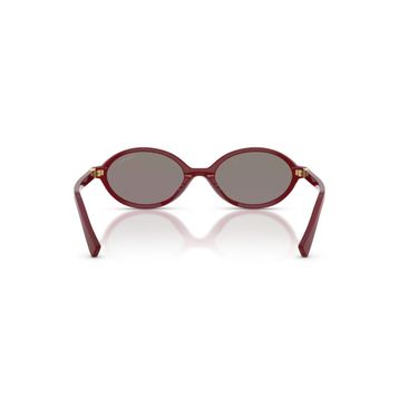 Miu Miu Regard MU 04ZS 21I80Q 50 Opaline Bordeaux-Dark Grey Kadın Güneş Gözlüğü