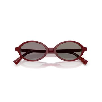 Miu Miu Regard MU 04ZS 21I80Q 50 Opaline Bordeaux-Dark Grey Kadın Güneş Gözlüğü