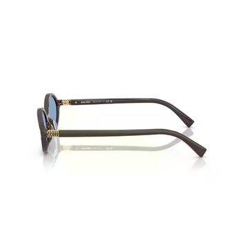 Miu Miu Regard MU 04ZS 22C60O 50 Moka-Light Blue Kadın Güneş Gözlüğü