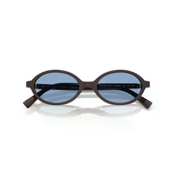 Miu Miu Regard MU 04ZS 22C60O 50 Moka-Light Blue Kadın Güneş Gözlüğü