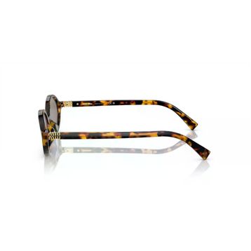 Miu Miu Regard MU 04ZS VAU07F 50 Honey Havana-Light Grey Aynalı Kadın Güneş Gözlüğü
