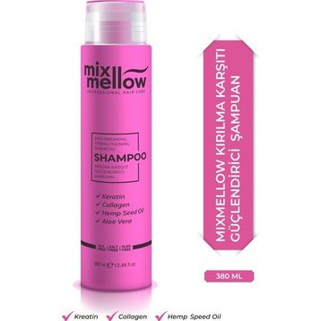 Mix Mellow Kırılma Karşıtı 380 ml Güçlendirici Şampuan