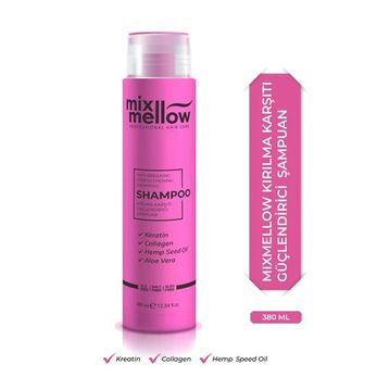Mix Mellow Kırılma Karşıtı 380 ml Güçlendirici Şampuan