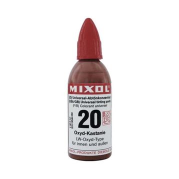 Mixol 20 - 20 ml Renk Tüpü Kestane