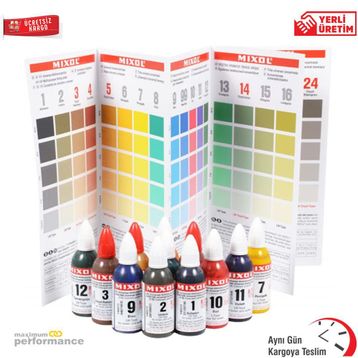 Mixol 20 - 20 ml Renk Tüpü Kestane