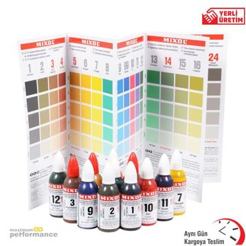 Mixol 20 - 20 ml Renk Tüpü Kestane