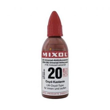 Mixol 20 - 20 ml Renk Tüpü Kestane