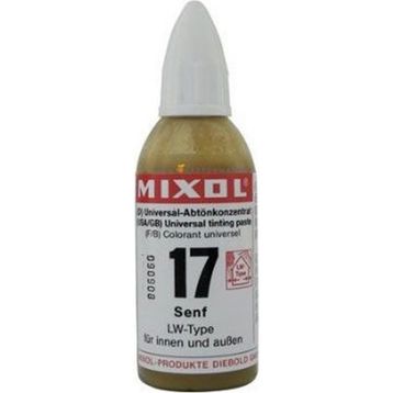 Mixol 20 ml Hardal Renk Pastası