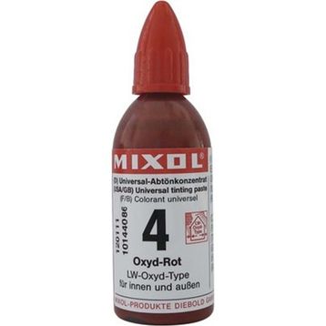 Mixol 20 ml Oksit Kırmızı Renk Pastası