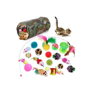Mixpet 21 Parça Model 11 Kedi Oyuncak Seti