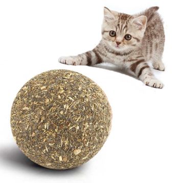 Mixpet 3.2 cm Doğal Catnipli Yenilebilir Kedi Oyun Topu