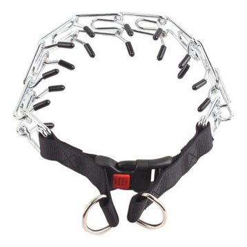 Mixpet 4 mm 60 cm Köpek Kauçuklu Yürüyüş Boyun Zincir Eğitim Tasması